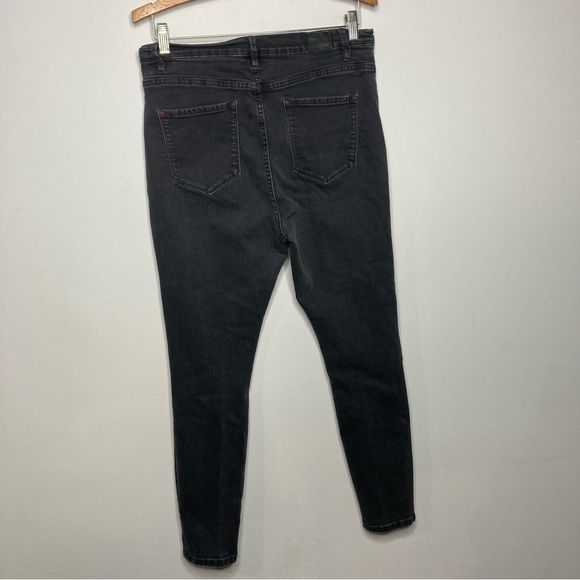 BDG super high rise twig ankle black jeans size 32 - Picture 5 of 9